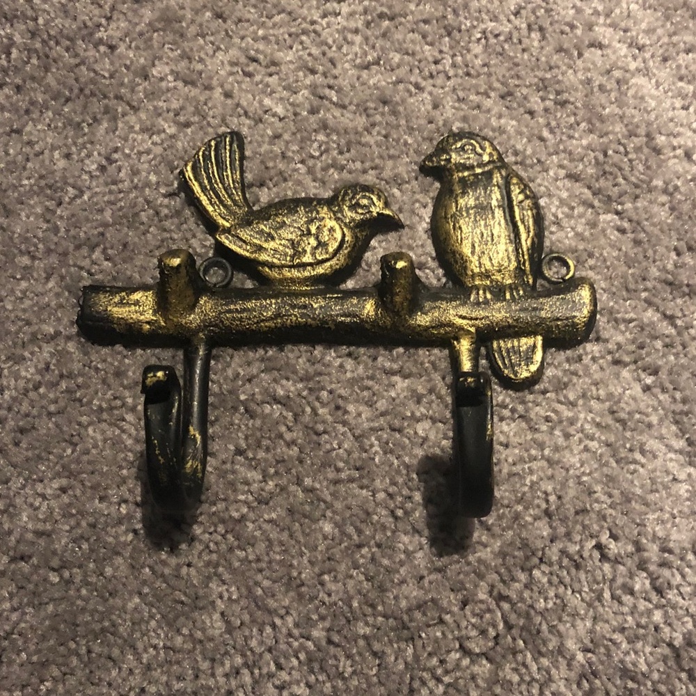 Vintage bird wall hook
